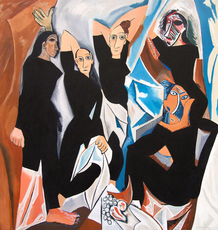 Pamela Joseph, ‘Censored Les Demoiselles by Picasso’, 2014