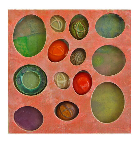 Susan Tunick, ‘Pink-Green Ovals ’, 2016-2018