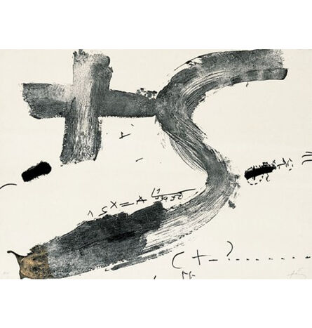 Antoni Tàpies, ‘Creu I S’, 1976