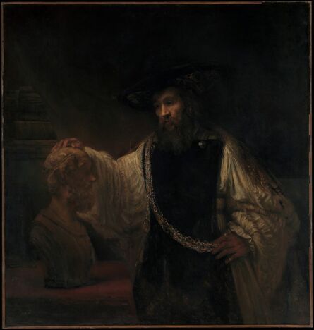Rembrandt van Rijn, ‘Aristotle with a Bust of Homer’, 1653