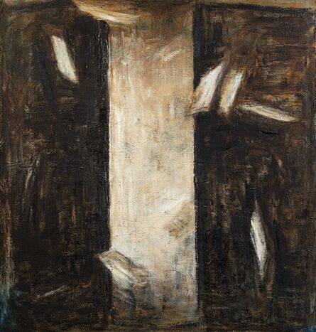 Piero Pizzi Cannella, ‘Porta con fogli’, 1986