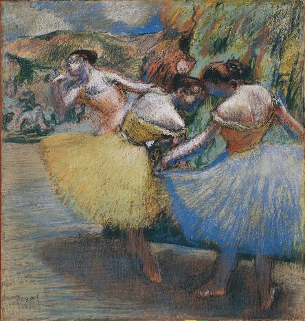 Edgar Degas, ‘Three Dancers’, ca. 1898