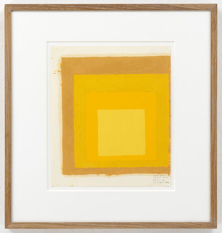 Josef Albers, ‘Color Study for "Homage to the Square"’, unknown