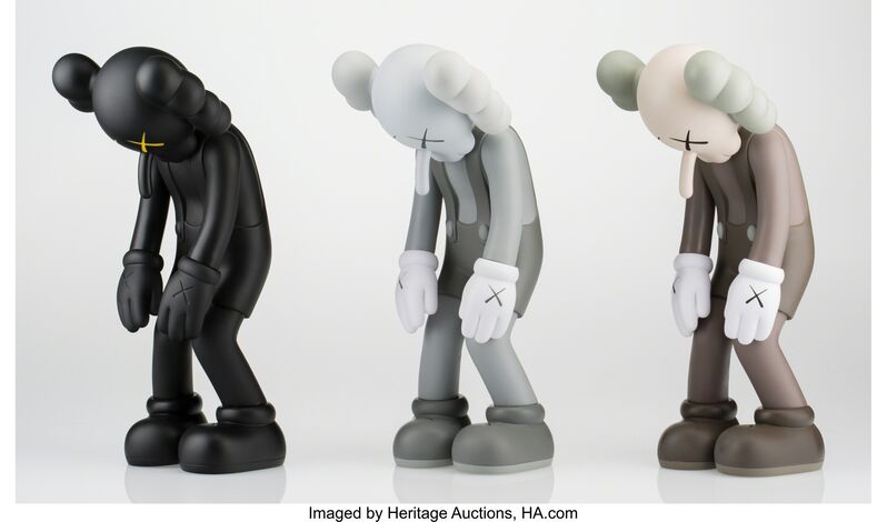 KAWS, ‘Small Lie (set of three works)’, 2017, Other, Painted cast vinyl, Heritage Auctions