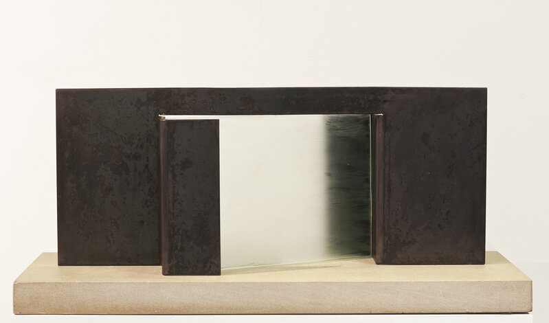 Christopher Wilmarth, ‘Maquette for "Days on Blue"’, 1974-1977, Sculpture, Glass and steel, Hirschl & Adler