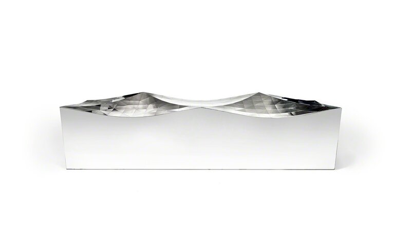 Zhoujie Zhang, ‘Wave Bench (SQN1-M) in Stainless Steel’, 2011, Design/Decorative Art, # 304 Stainless Steel, Super Mirror Finish, Gallery All