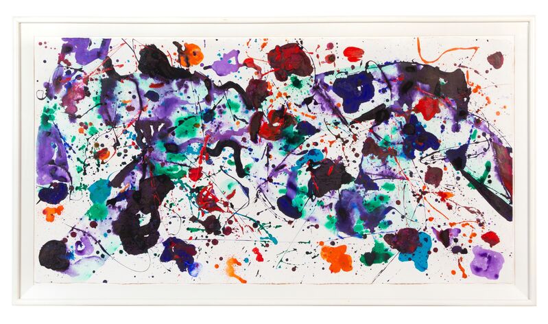 Sam Francis, ‘Untitled (SF84-223)’, 1984, Painting, Acrylic on rice paper, Hindman