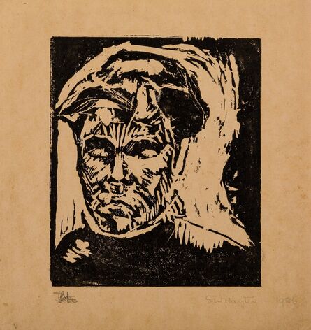 Stanley William Hayter, ‘Le Penseur (Black and Moorhead 7)’, 1926