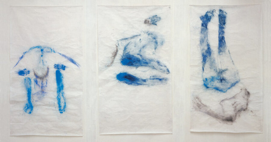 From the cycle Touched by Color - Intimate Condition Weightlessness