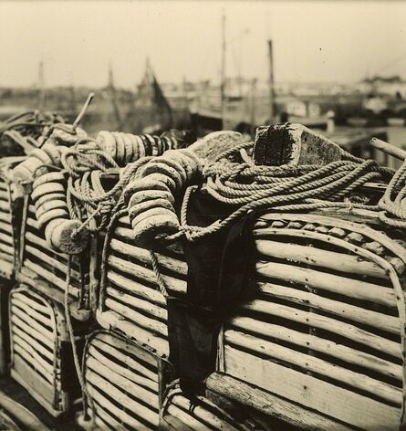 Ralston Crawford, ‘Lobster Pots with Rope, Croix-de-Vie’, 1957