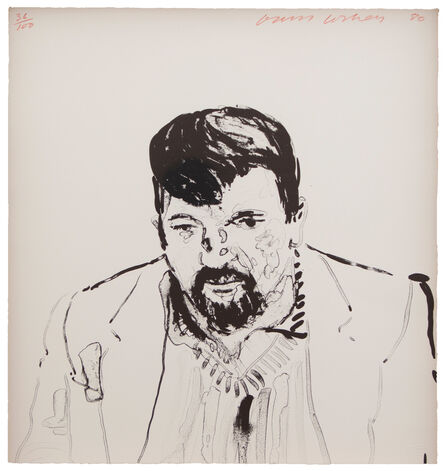 David Hockney, ‘John Hockney’, 1981