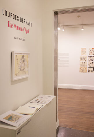 Lourdes Bernard: The Women of April, installation view