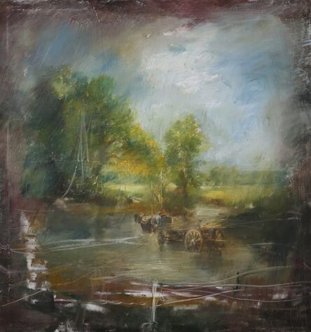 Jake Wood-Evans, ‘The Hay Wain, after Constable’, 2023