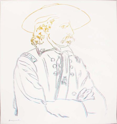 Andy Warhol, ‘Cowboys and Indians: General Custer II.379 (A)’, 1986