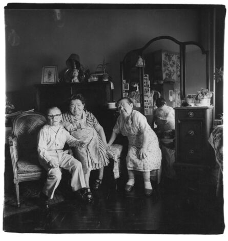 Diane Arbus, ‘Russian midget friends in a living room on 100th Street, N.Y.C. 1963’, 1963