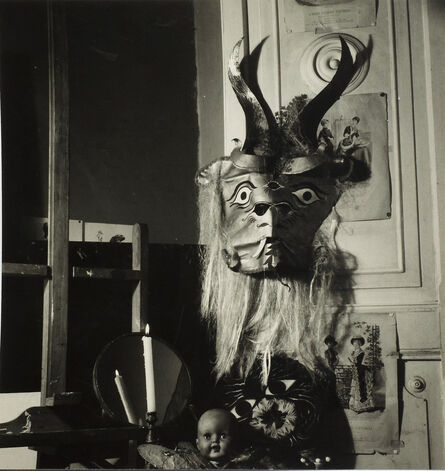 Kati Horna, ‘Sans titre, Mujer y mascara, series « Mujer y mascara » Mexico’, 1963