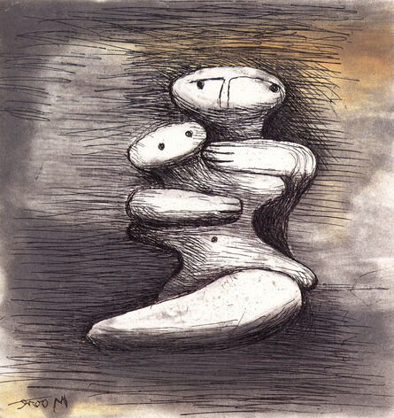 Henry Moore, ‘Mother and Child XVII’, 1983