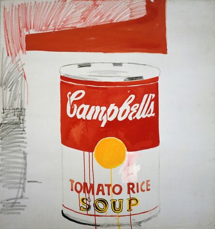 Andy Warhol, ‘Campbell's Soup Can (Tomato Rice)’, 1961