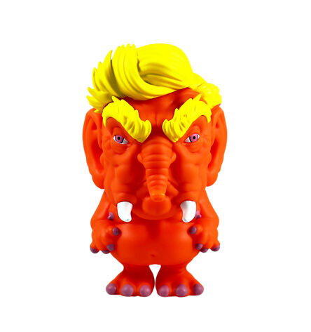 Ron English, ‘'Trunk: The Orange Elephant' Vinyl Art Figure’, 2018