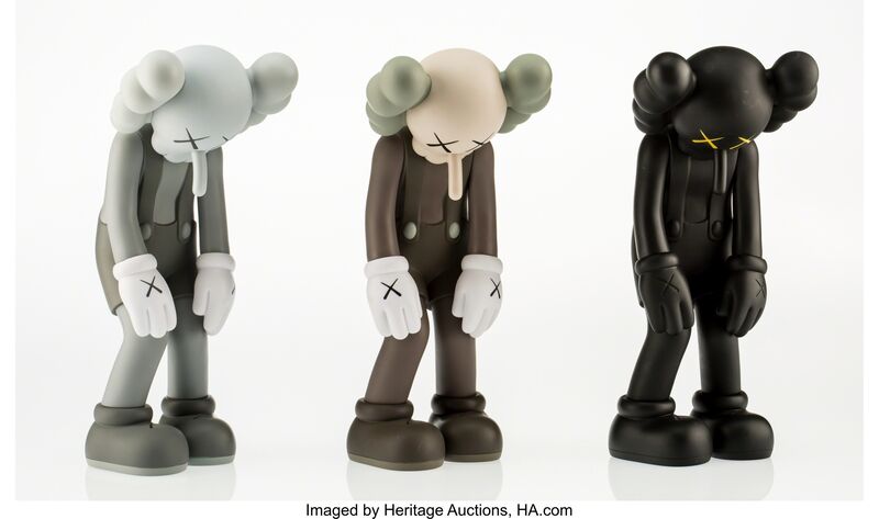 KAWS, ‘Small Lie (three works)’, 2017, Other, Painted cast vinyl, Heritage Auctions