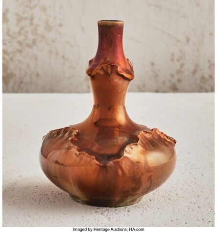Sarreguemines Pottery, ‘Vase’, circa 1900