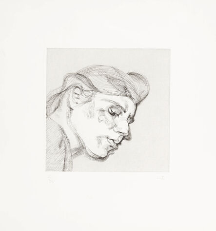 Lucian Freud, ‘lb’, 1984