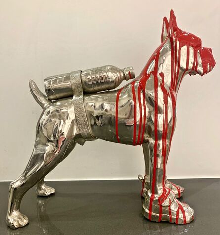 William Sweetlove, ‘Cloned Bulldog with Pet Bottle’, 2011