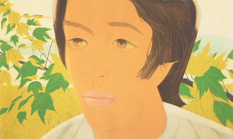 Alex Katz, ‘Boy with Branch I (M. 77)’, 1975, Print, Aquatint in colours, on Arches Cover paper, the full sheet., Phillips