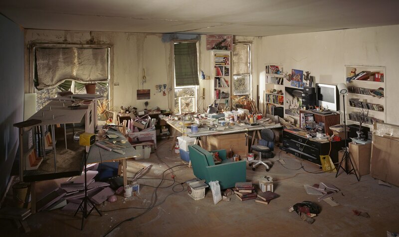 Lori Nix and Kathleen Gerber, ‘Living Room’, 2013, Photography, Archival pigment print, CLAMP