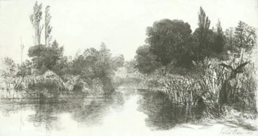 Shere Mill Pond, No. II (L' Étang au Canard)