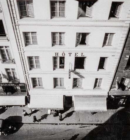 Dora Maar, ‘Hotel Façade From Above, Paris, (Façade de l'Hôtel en Plongée, Paris) I’, 1935