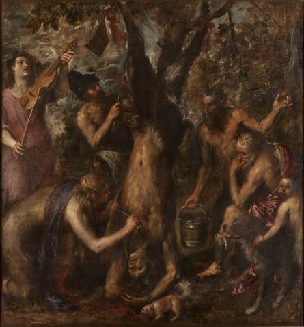 Titian, ‘The Flaying of Marsyas ’, probably 1570s