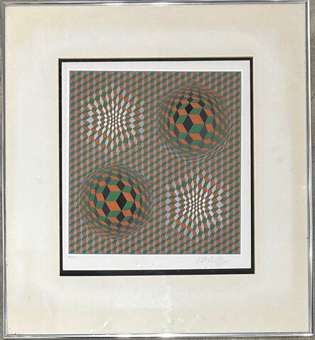 Victor Vasarely, ‘Cosmos’, 1965