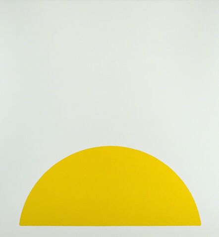 Walter Darby Bannard, ‘Yellow Rose #1’, 1963