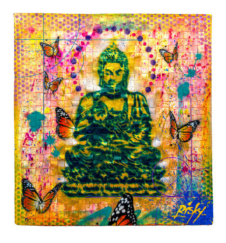 RISK, ‘Peaceful Buddha Gold’, 2022