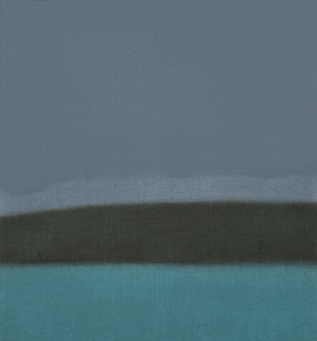 Susan Vecsey, ‘Untitled (Gray/Turquoise)’, 2020