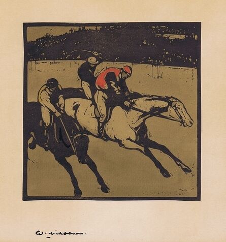 William Nicholson, ‘Racing’, 1898
