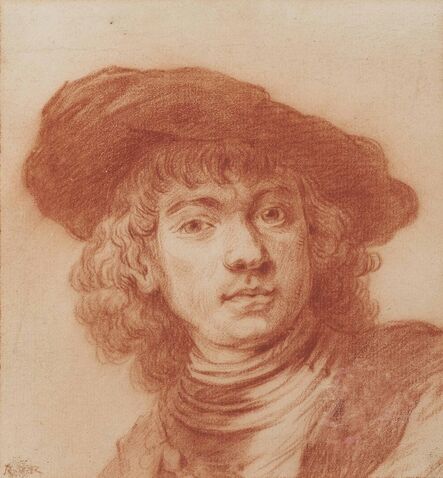 After Rembrandt van Rijn, ‘Self-portrait, after Rembrandt’