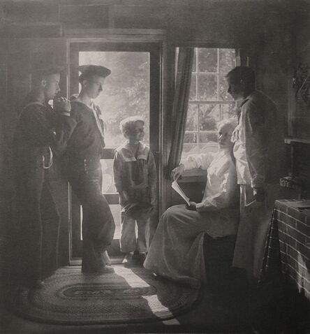 Gertrude Käsebier, ‘Sunshine in the House (Clarence H. White and family)’, 1913