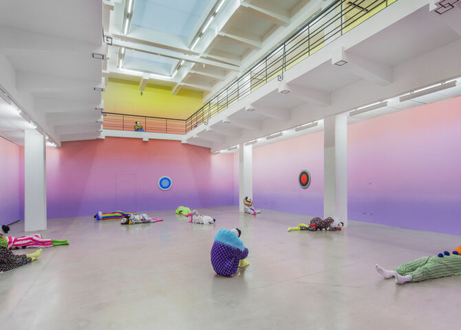 Ugo Rondinone Fills a Museum with Sleeping Clowns