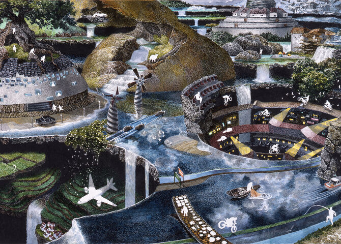 Garden of Unearthly Delights: Works by Ikeka, Tenmyouya, & teamLAB