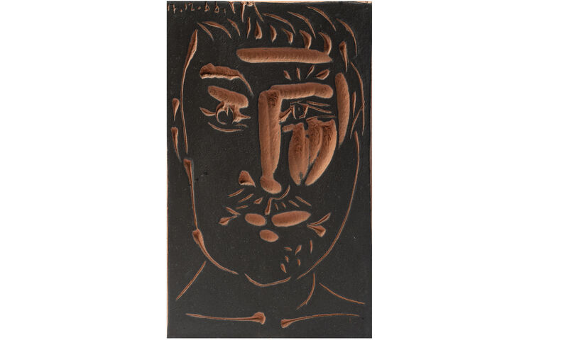 Pablo Picasso, ‘Visage de Homme (Man's Face)’, 1966, Sculpture, Terracotta, Il Ponte