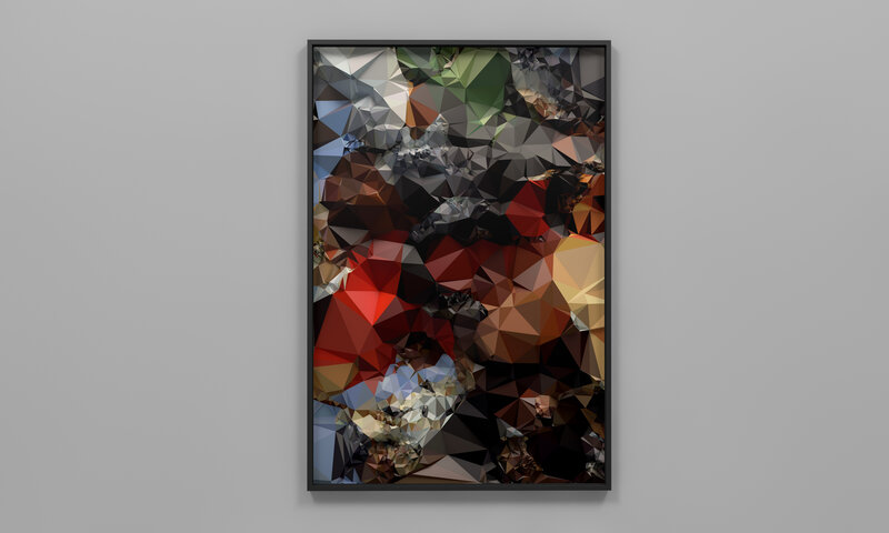 Quayola, ‘Iconographies #20-8’, 2014, Print, Fujiflex supergloss on aluminum, wood frame, bitforms gallery