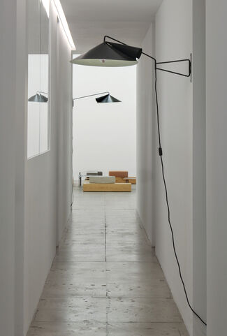 Nairy Baghramian & Janette Laverrière: Work Desk for an Ambassador’s Wife, installation view