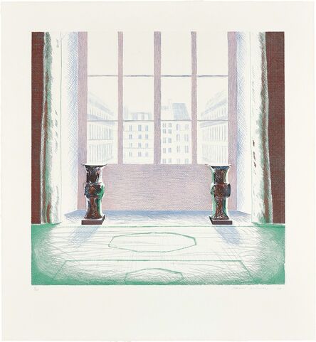 David Hockney, ‘Two Vases in the Louvre’, 1974