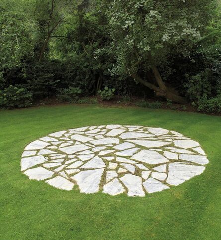 Richard Long, ‘White Marble Circle’, 1982
