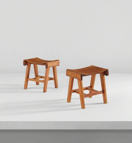 Luis Barragán, ‘Pair of stools from the Cuadra San Cristóbal, Mexico City’, circa 1966