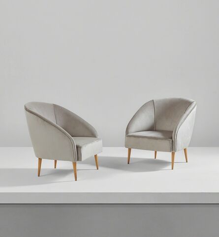 Gio Ponti, ‘Pair of armchairs’, circa 1936
