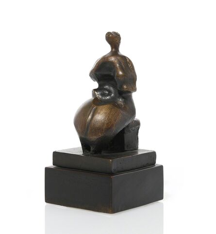 Henry Moore, ‘Maquette for Seated Woman’, 1957/1978