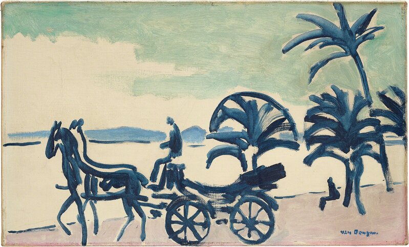 Kees van Dongen, ‘Voiture à Cheval, Cannes’, Painting, Oil on canvas, Phillips